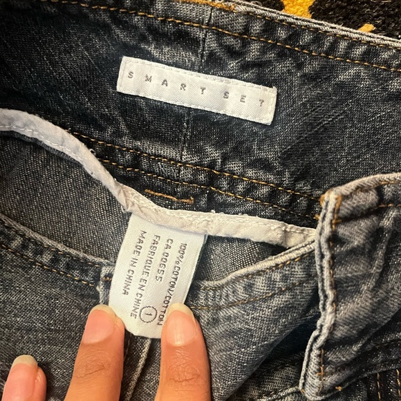 Flared denim maxi skirt - Picture 2 of 2